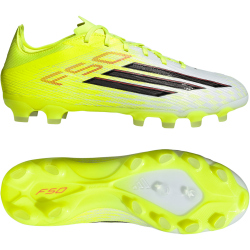adidas F50 Pro MG Fußballschuhe JR8945 - team solar yellow 2/core black/lucid red 43 1/3