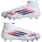 adidas F50 Sparkfusion Elite Mid Cut FG/AG Fußballschuhe Damen KJ1435 - cloud white/team royal blue/lucid red 39 1/3