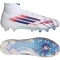 adidas F50 Sparkfusion Elite Mid Cut FG/AG Fußballschuhe Damen KJ1435 - cloud white/team royal blue/lucid red 39 1/3