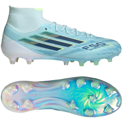 adidas F50 Sparkfusion Elite Mid Cut FG/AG Fußballschuhe Damen JR6476 - almost blue/dusky petrol/hi-res yellow 36 2/3