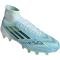 adidas F50 Sparkfusion Elite Mid Cut FG/AG Fußballschuhe Damen JR6476 - almost blue/dusky petrol/hi-res yellow 36 2/3