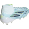 adidas F50 Sparkfusion Elite Mid Cut FG/AG Fußballschuhe Damen JR6476 - almost blue/dusky petrol/hi-res yellow 36 2/3