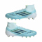 adidas F50 Sparkfusion Elite Mid Cut FG/AG Fußballschuhe Damen JR6476 - almost blue/dusky petrol/hi-res yellow 36 2/3
