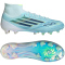 adidas F50 Sparkfusion Elite Mid Cut FG/AG Fußballschuhe Damen JR6476 - almost blue/dusky petrol/hi-res yellow 36 2/3