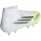 adidas F50 Sparkfusion Elite Mid Cut FG/AG Fußballschuhe Damen JR6474 - cloud white/iron met./hi-res yellow 38 2/3