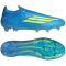 adidas F50 Elite Laceless FG Fußballschuhe JR6461 - lucid ray blue/team solar yellow 2/lucid aquamarine 40 2/3