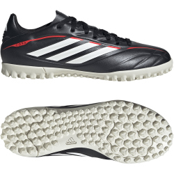 adidas Copa Pure IV Club TF Multinocken-Fußballschuhe Kinder JR6196 - core black/cloud white/lucid red 35