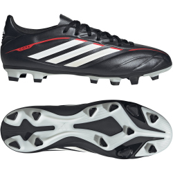 adidas Copa Pure IV Club FG/MG Fußballschuhe JR6185 - core black/cloud white/lucid red 39 1/3