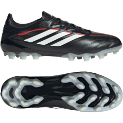 adidas Copa Pure IV League 2G/3G AG Fußballschuhe JQ0490 - core black/cloud white/lucid red 39 1/3