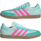 adidas Samba Messi Sneaker Herren KI8505 - halo mint/lucid pink/gum4 39 1/3