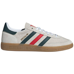adidas Handball Spezial Sneaker Herren HP3674 - cloud white/aurora ivy/better scarlet 40 2/3