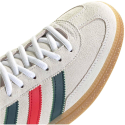 adidas Handball Spezial Sneaker Herren HP3674 - cloud white/aurora ivy/better scarlet 40 2/3