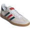 adidas Handball Spezial Sneaker Herren HP3674 - cloud white/aurora ivy/better scarlet 43 1/3