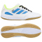 adidas Super Sala Competition III IN Fußballschuhe Kinder JP6992 - cloud white/lucid ray blue/solar yellow 36 2/3