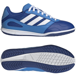 adidas Super Sala Competition III IN Fußballschuhe Kinder JP6991 - lucid ray blue/cloud white/team royal blue 36