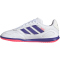 adidas Super Sala Competition III IN Fußballschuhe Kinder JP6990 - cloud white/pure purple/solar turbo 33.5