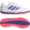 adidas Super Sala Competition III IN Fußballschuhe Kinder JP6990 - cloud white/pure purple/solar turbo 33.5