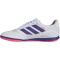 adidas Super Sala Competition III IN Fußballschuhe JP6987 - cloud white/pure purple/solar turbo 44 2/3