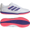 adidas Super Sala Competition III IN Fußballschuhe JP6987 - cloud white/pure purple/solar turbo 44 2/3