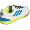 adidas Top Sala Competition II IN Fußballschuhe JP6983 - cloud white/lucid ray blue/solar yellow 39 1/3