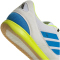 adidas Top Sala Competition II IN Fußballschuhe JP6983 - cloud white/lucid ray blue/solar yellow 39 1/3