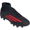 adidas F50 Club Mid Cut FG/MG Fußballschuhe JQ4031 - core black/lucid red/core black 41 1/3