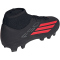 adidas F50 Club Mid Cut FG/MG Fußballschuhe JQ4031 - core black/lucid red/core black 41 1/3