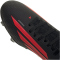 adidas F50 Club Mid Cut FG/MG Fußballschuhe JQ4031 - core black/lucid red/core black 41 1/3