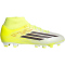 adidas F50 Club Mid Cut FG/MG Fußballschuhe JQ4030 - team solar yellow 2/core black/lucid red 44