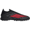 adidas F50 Pro Laceless TF Multinocken-Fußballschuhe KI3634 - core black/lucid red/core black 39 1/3