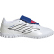 adidas Predator Club Fold-Over Tongue TF Multinocken-Fußballschuhe JP6525 - cloud white/zero met./team royal blue 39 1/3