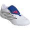 adidas Predator Club Fold-Over Tongue TF Multinocken-Fußballschuhe JP6525 - cloud white/zero met./team royal blue 39 1/3