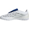 adidas Predator Club Fold-Over Tongue TF Multinocken-Fußballschuhe JP6525 - cloud white/zero met./team royal blue 39 1/3