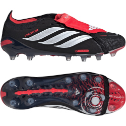 adidas Predator Elite Fold-Over Tongue AG Fußballschuhe KI6296 - core black/cloud white/lucid red 42