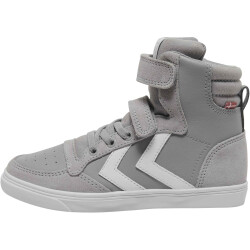 hummel Slimmer Stadil Leder High-Top Sneaker Kinder alloy 26
