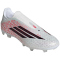 adidas F50 League Laceless FG/MG Fußballschuhe KJ3781 - cloud white/core black/lucid red 44