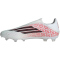 adidas F50 League Laceless FG/MG Fußballschuhe KJ3781 - cloud white/core black/lucid red 44