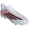 adidas F50 League Laceless FG Fußballschuhe Kinder KJ3780 - cloud white/core black/lucid red 28