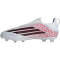 adidas F50 League Laceless FG Fußballschuhe Kinder KJ3780 - cloud white/core black/lucid red 28