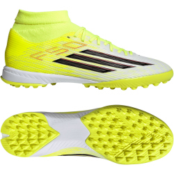 adidas F50 League Mid Cut TF Multinocken-Fußballschuhe IH9630 - team solar yellow 2/core black/lucid red 40 2/3