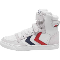 hummel Slimmer Stadil Leder High-Top Sneaker Kinder white 26