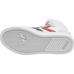 hummel Slimmer Stadil Leder High-Top Sneaker Kinder white 26