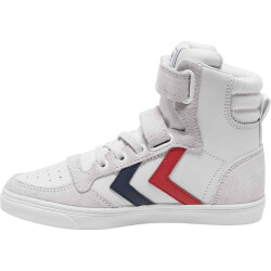 hummel Slimmer Stadil Leder High-Top Sneaker Kinder white 26