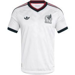 adidas FMF Mexiko Authentic Auswärtstrikot 2026 Herren JY5539 - white XS
