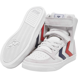 hummel Slimmer Stadil Leder High-Top Sneaker Kinder white 29