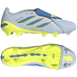 adidas Predator League Fold-Over Tongue FG Fußballschuhe JS0423 - crystal sky/ray blue/team solar yellow 2 42