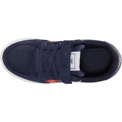 hummel Slimmer Stadil Leder Low-Top Sneaker Kinder peacoat 26