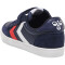 hummel Slimmer Stadil Leder Low-Top Sneaker Kinder peacoat 26