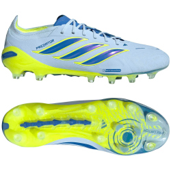 adidas Predator Elite AG Fußballschuhe JS0421 - crystal sky/ray blue/team solar yellow 2 42 2/3