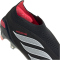 adidas Predator Elite Laceless FG Fußballschuhe JS0408 - core black/cloud white/lucid red 43 1/3